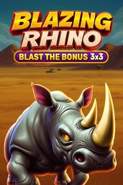 Blazing Rhino - Blast The Bonus 3x3 bei Pike Casino